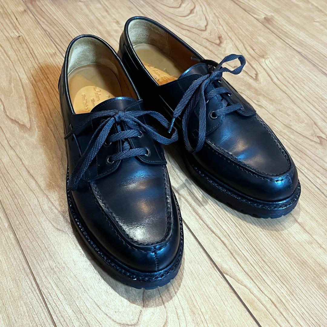 中古　24.5～25cm ジャランスリウァヤ デッキシューズ　98978 黒