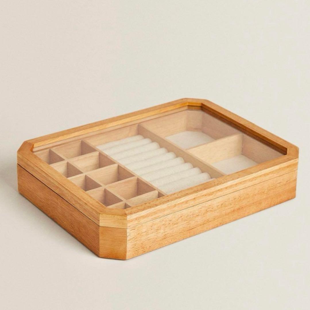 ZARA  ウッドジュエリーボックス　ザラホーム