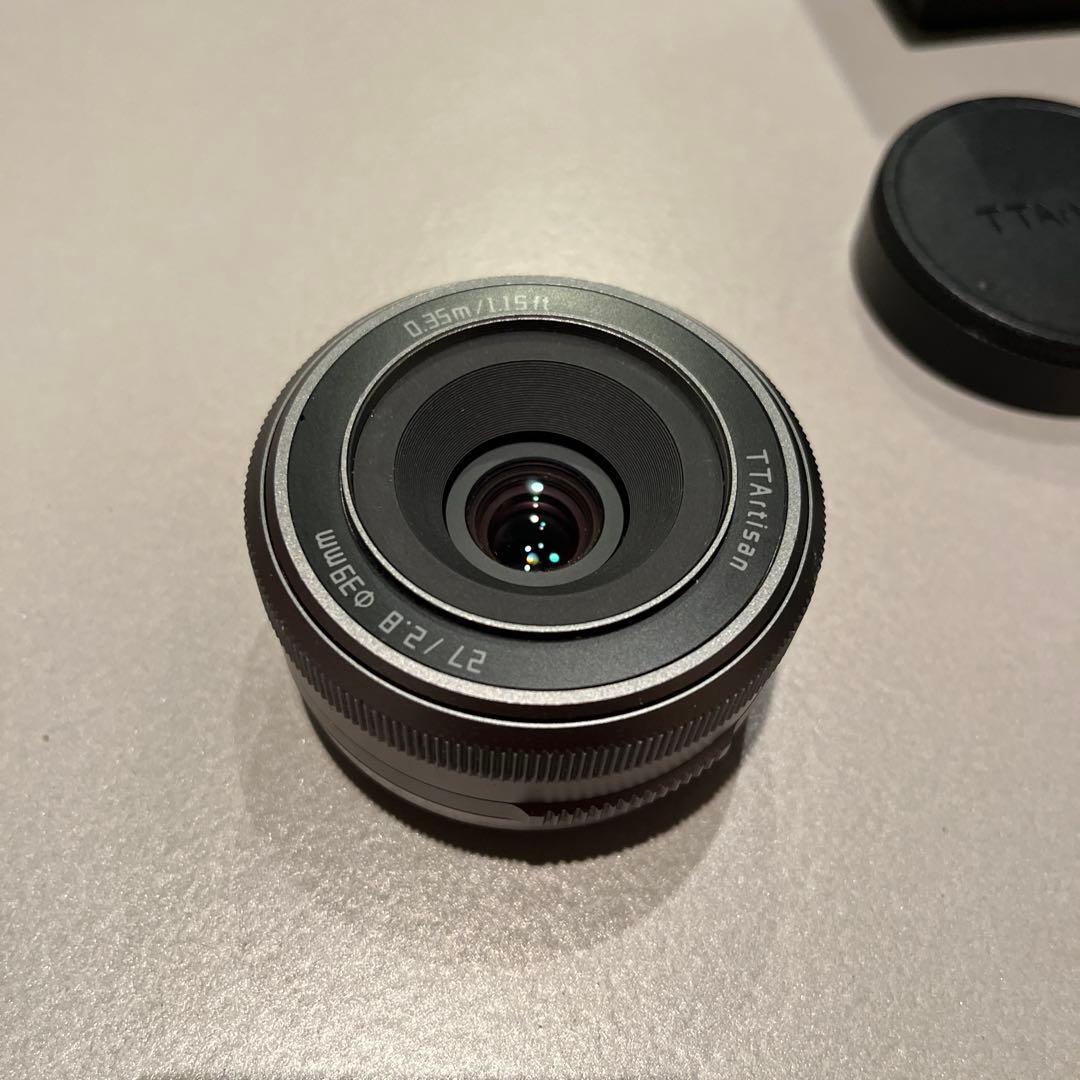 TTArtisans AF 27mm f2.8 チタンブラック Xマウント