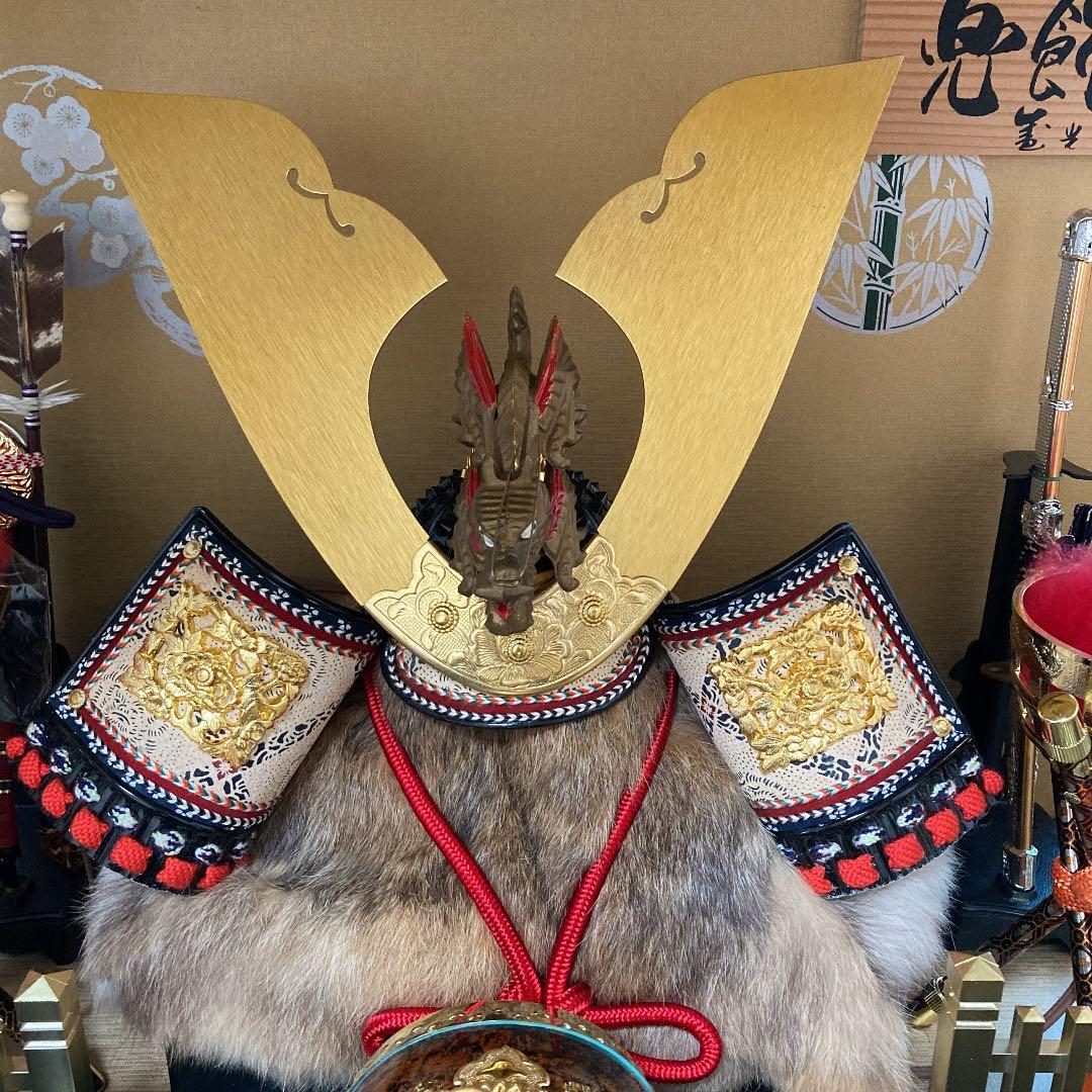 兜飾り(五月人形) ガラスケース入り