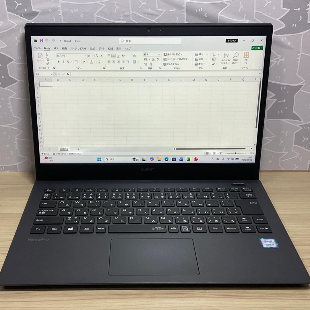 超軽量＞NEC VersaPro VG i5/8G/256G/Office付