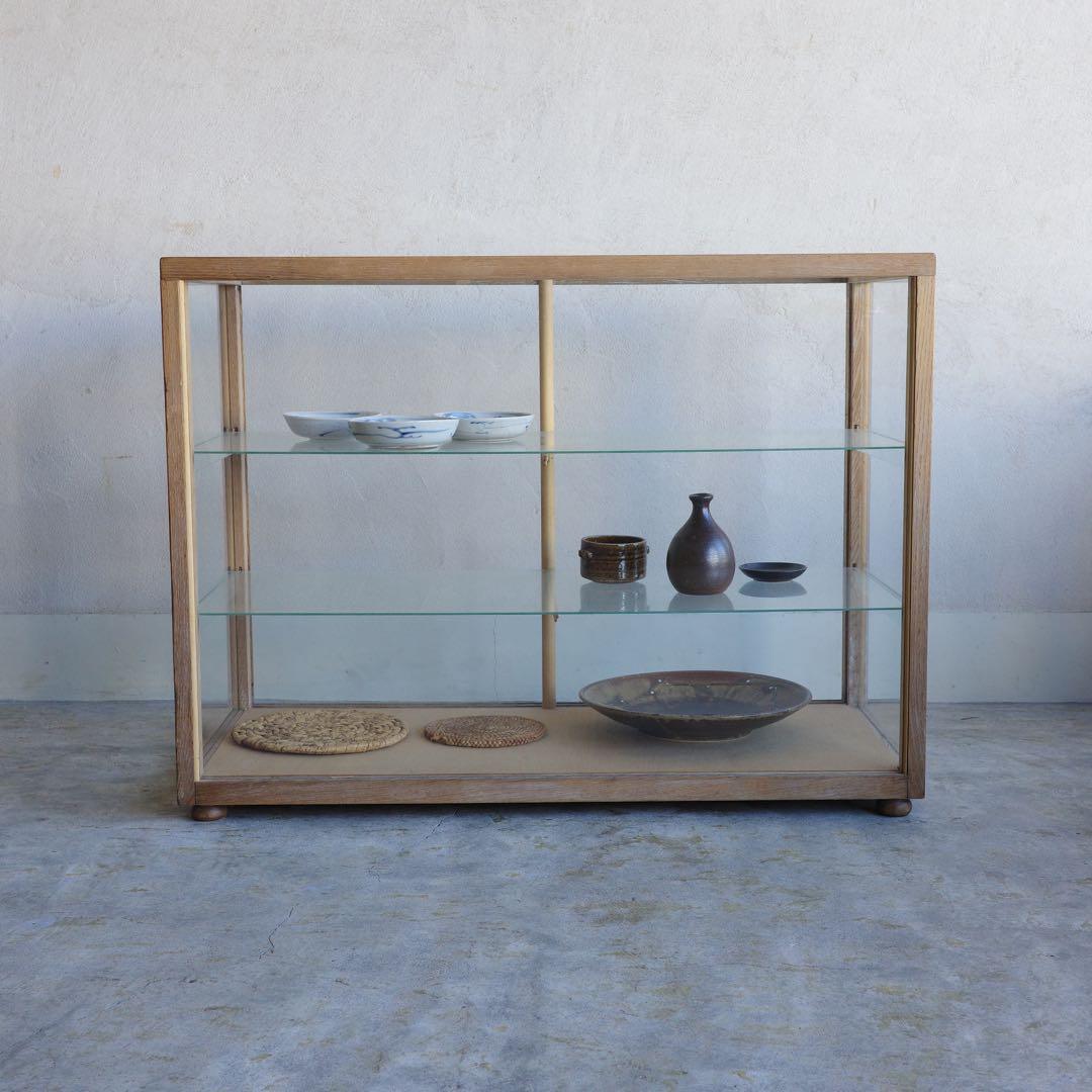 ガラスのショーケース　パンケース　ガラスケース