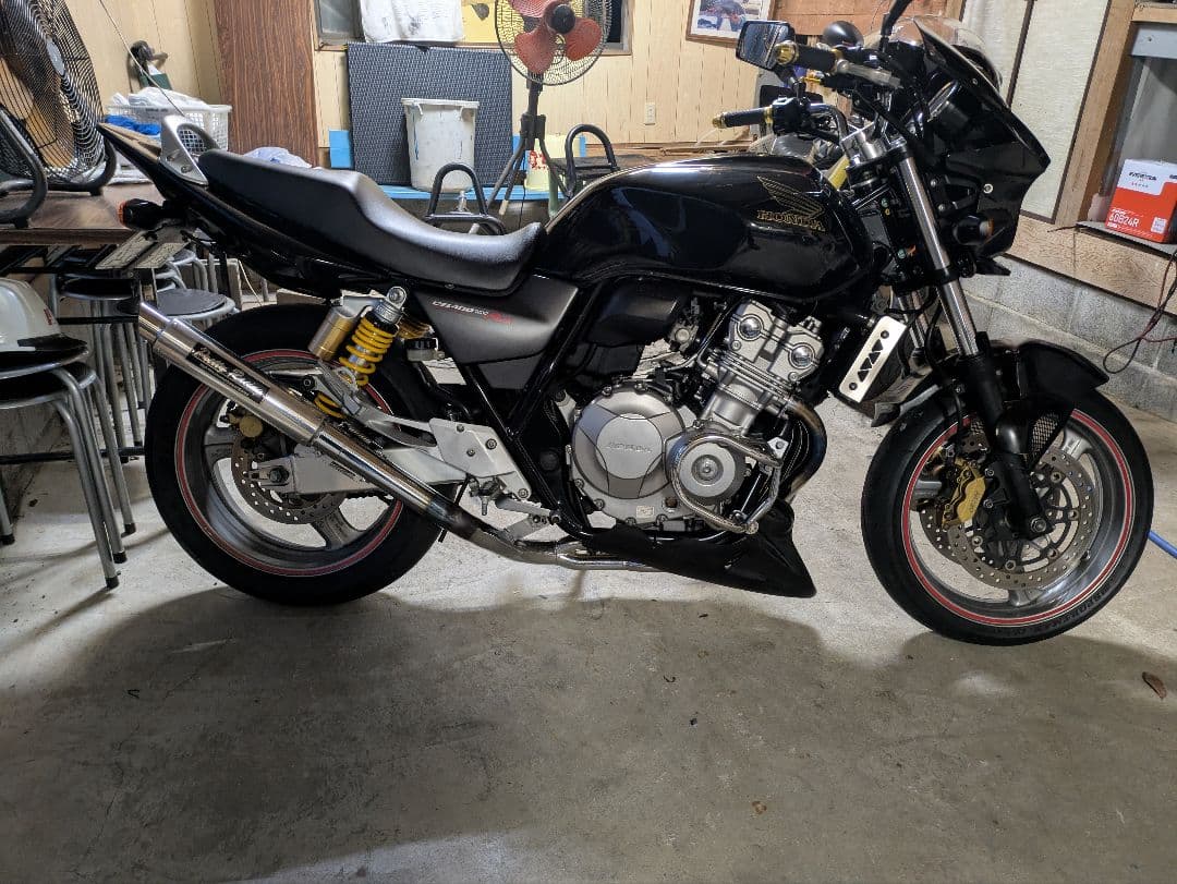 CB400SFnc42マフラー