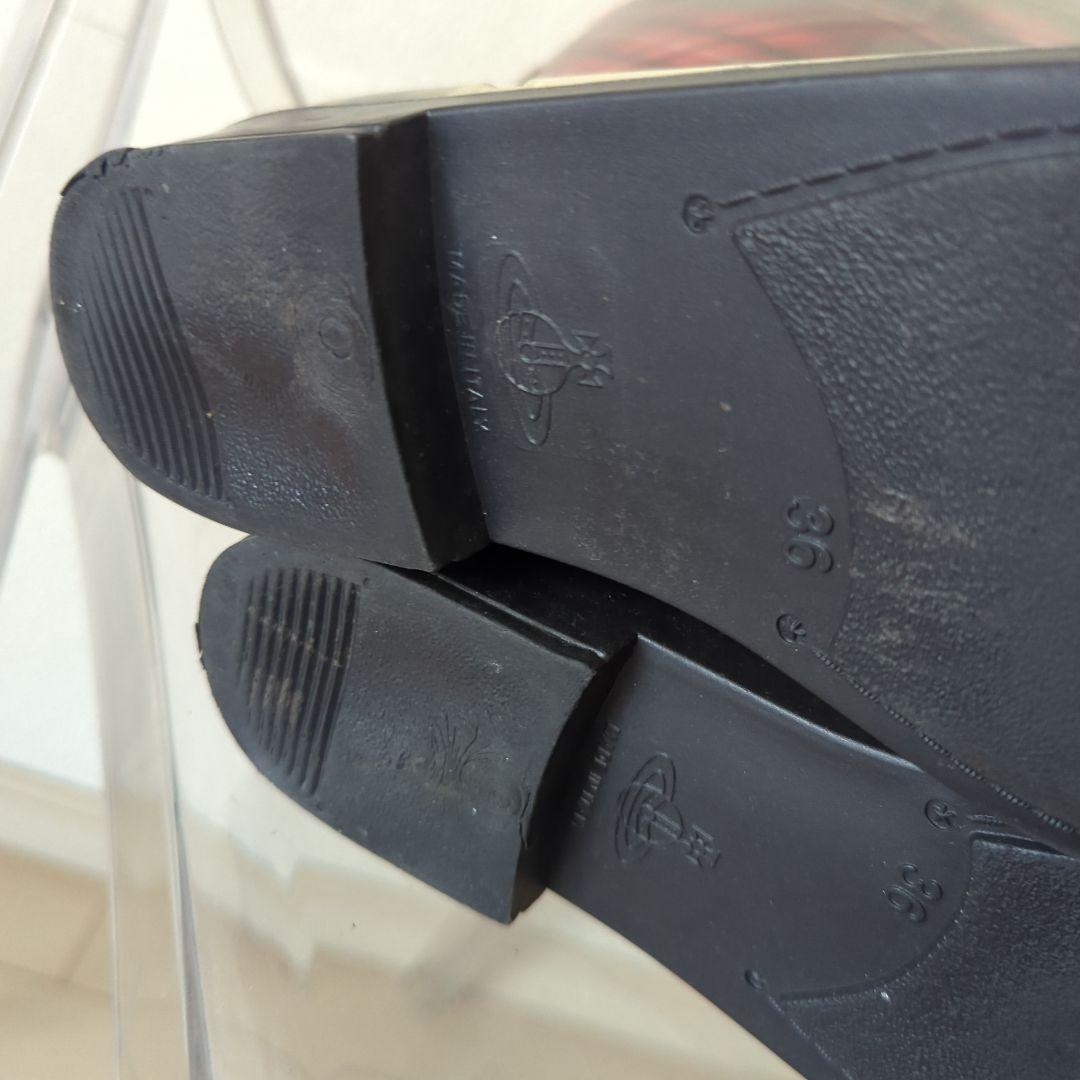 ヴィヴィアン・ウエストウッド　チェック柄 レインブーツ