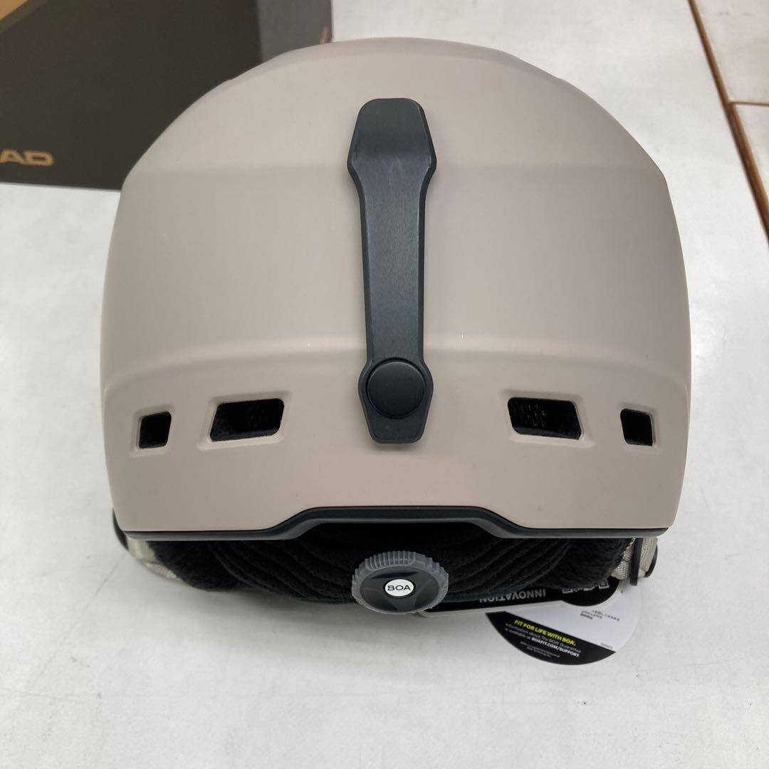新品未使用　HEAD スキー用ヘルメット ベージュ　MH-03