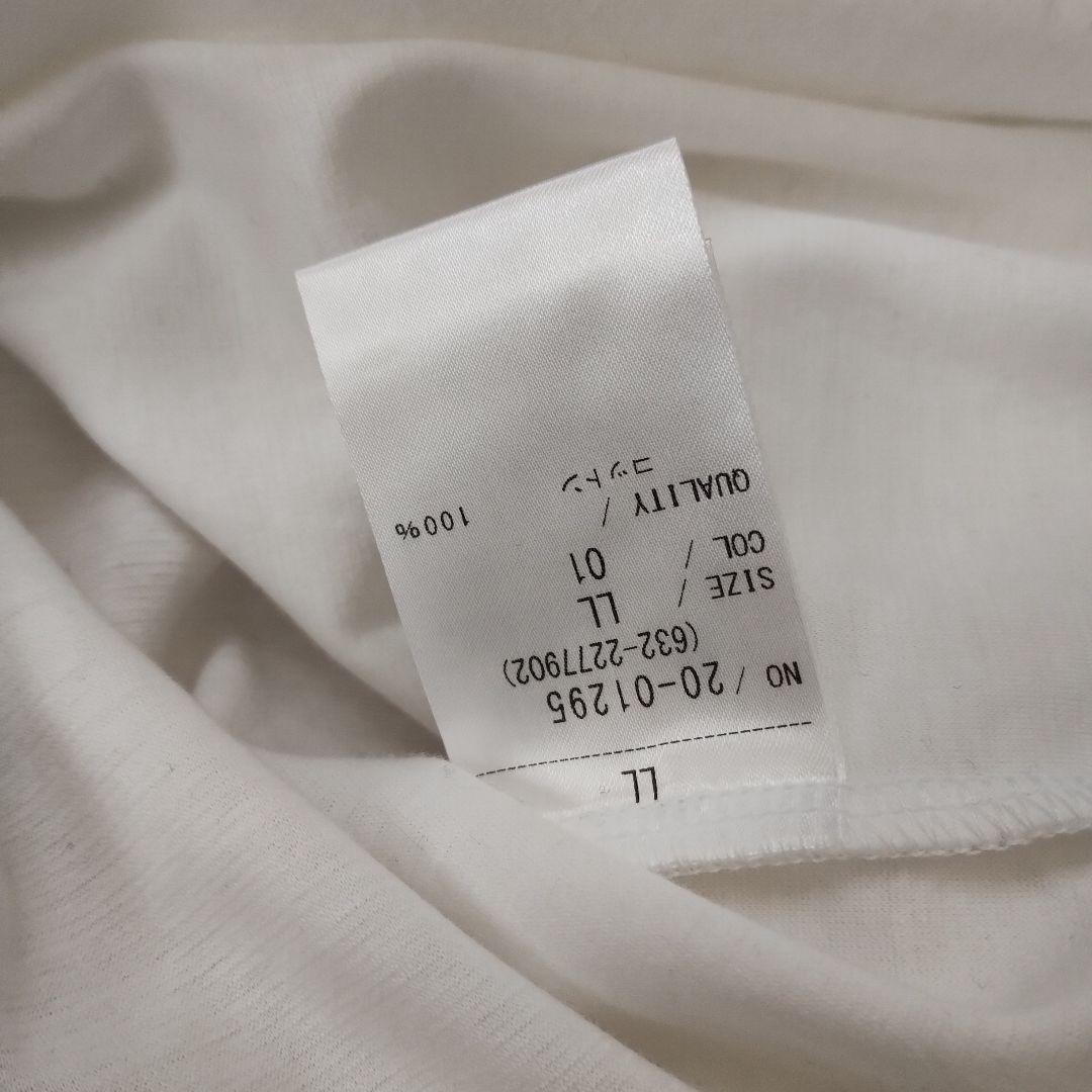 ウノピュウノウグァーレトレリラックス　ロンT　ゴルフ　白　美品　LL　トップス