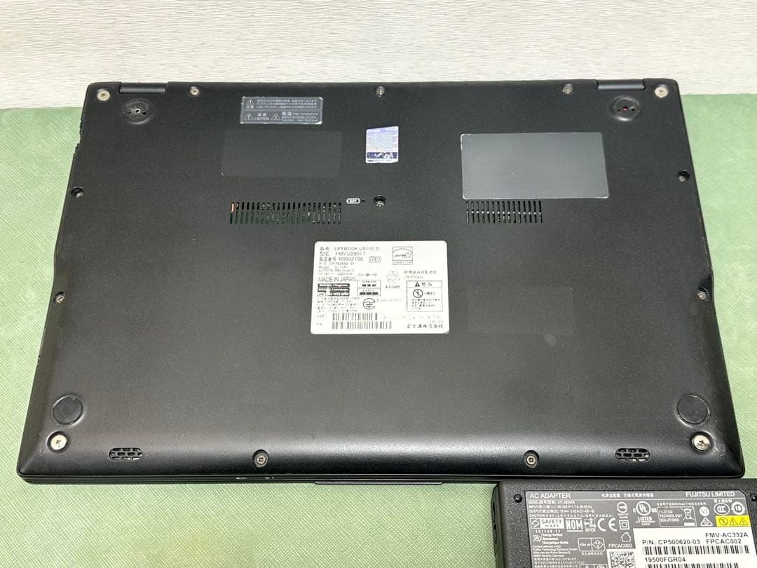 Windowsノート本体 Fujitsu LIFEBOOK U9310/D i5 8 256 |2938