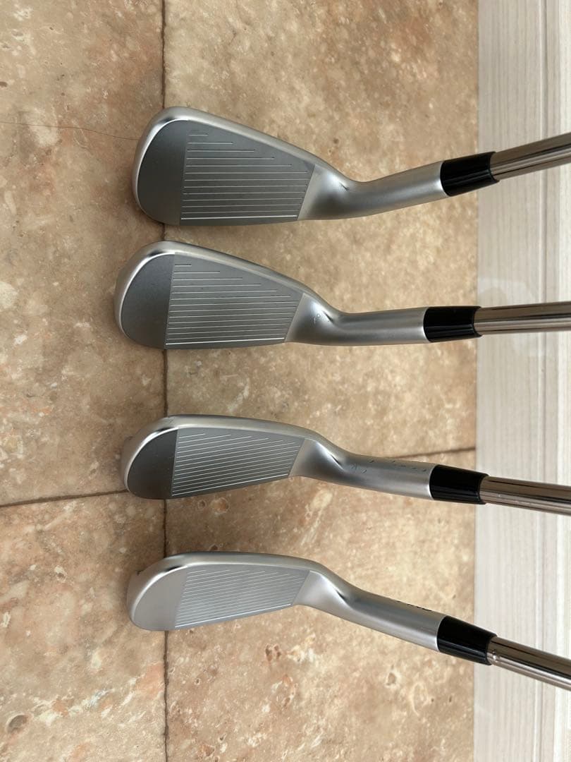 new PING i240 TOUR 2.0 CHROME I 黒 4本