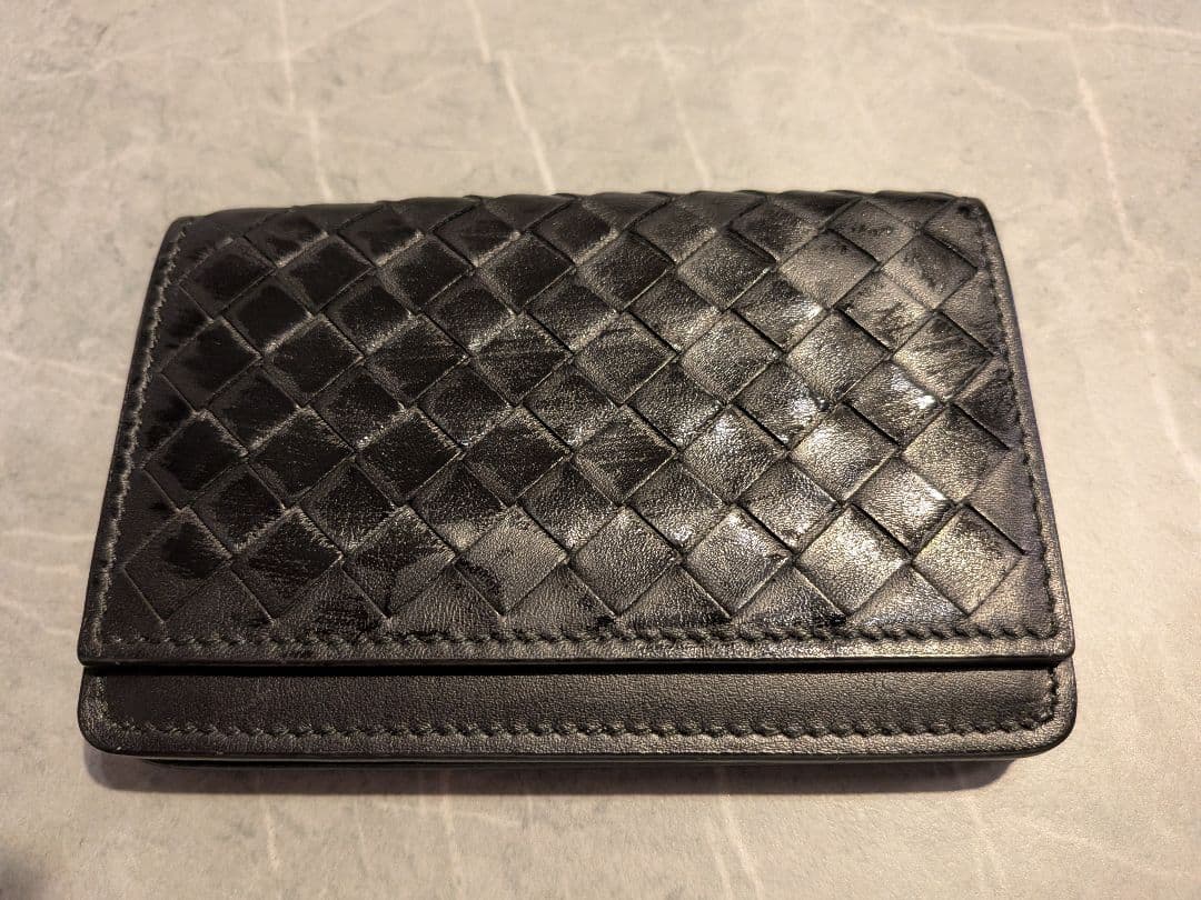 BOTTEGA VENETA イントレチャート レザー 名刺入