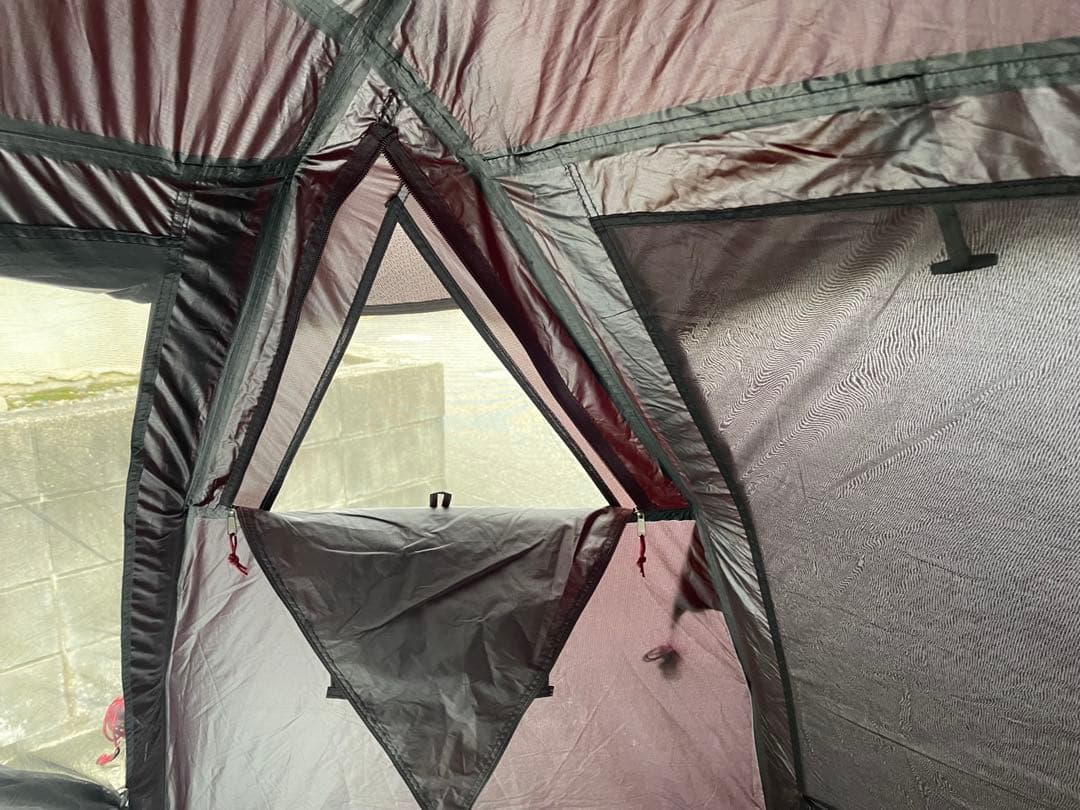 さんだぁ TOMOUNTドーム型テント ブラック