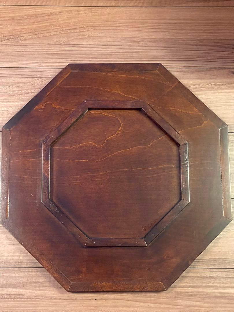 星野民藝　八角ミニテーブル　サクラ材　星野民芸