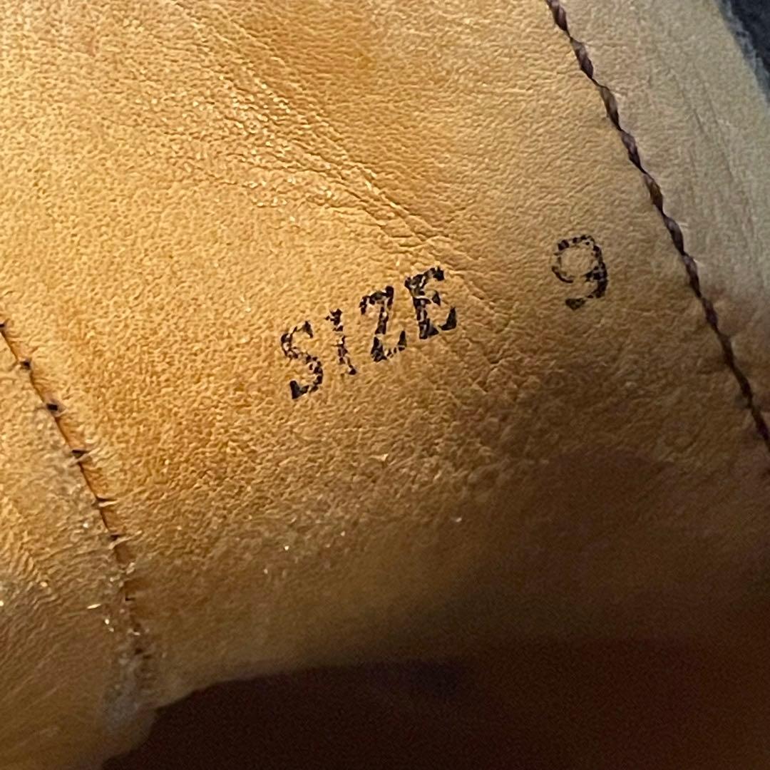 イングランド製 ドクターマーチン サイドゴアブーツ UK9 28cm ブラック