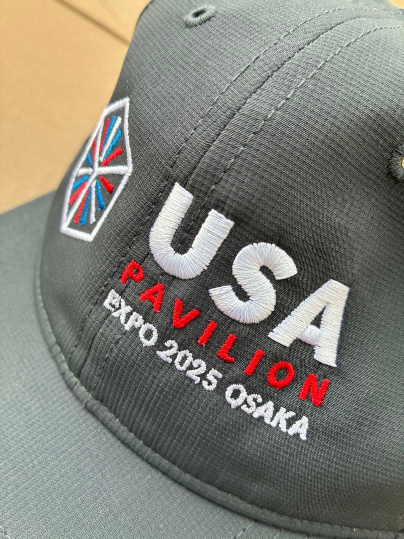大阪万博　アメリカパビリオン　キャップ