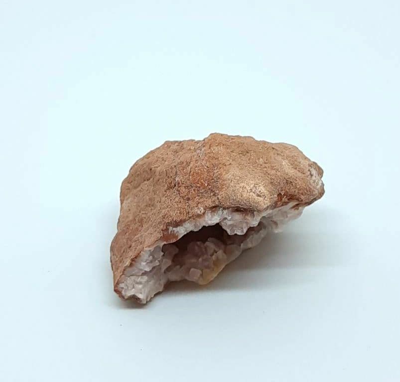 希少石　ピンクアメジスト　ジオード　原石　アルゼンチン産　カルサイト　フラワー