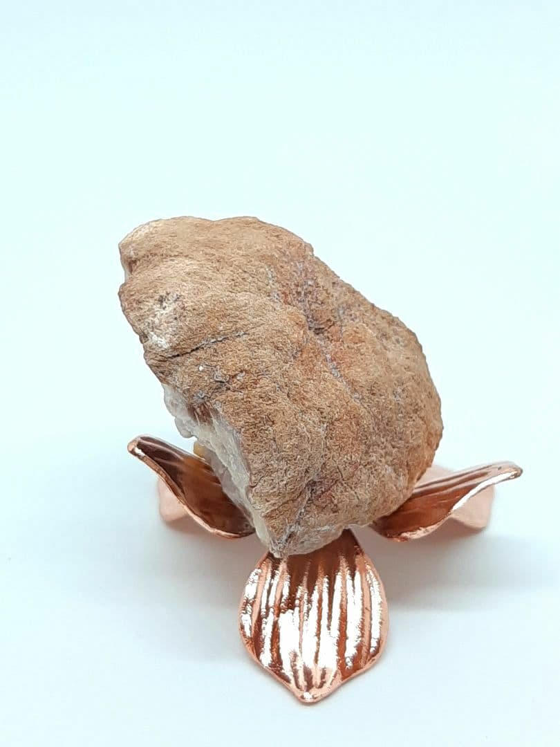 希少石　ピンクアメジスト　ジオード　原石　アルゼンチン産　カルサイト　フラワー