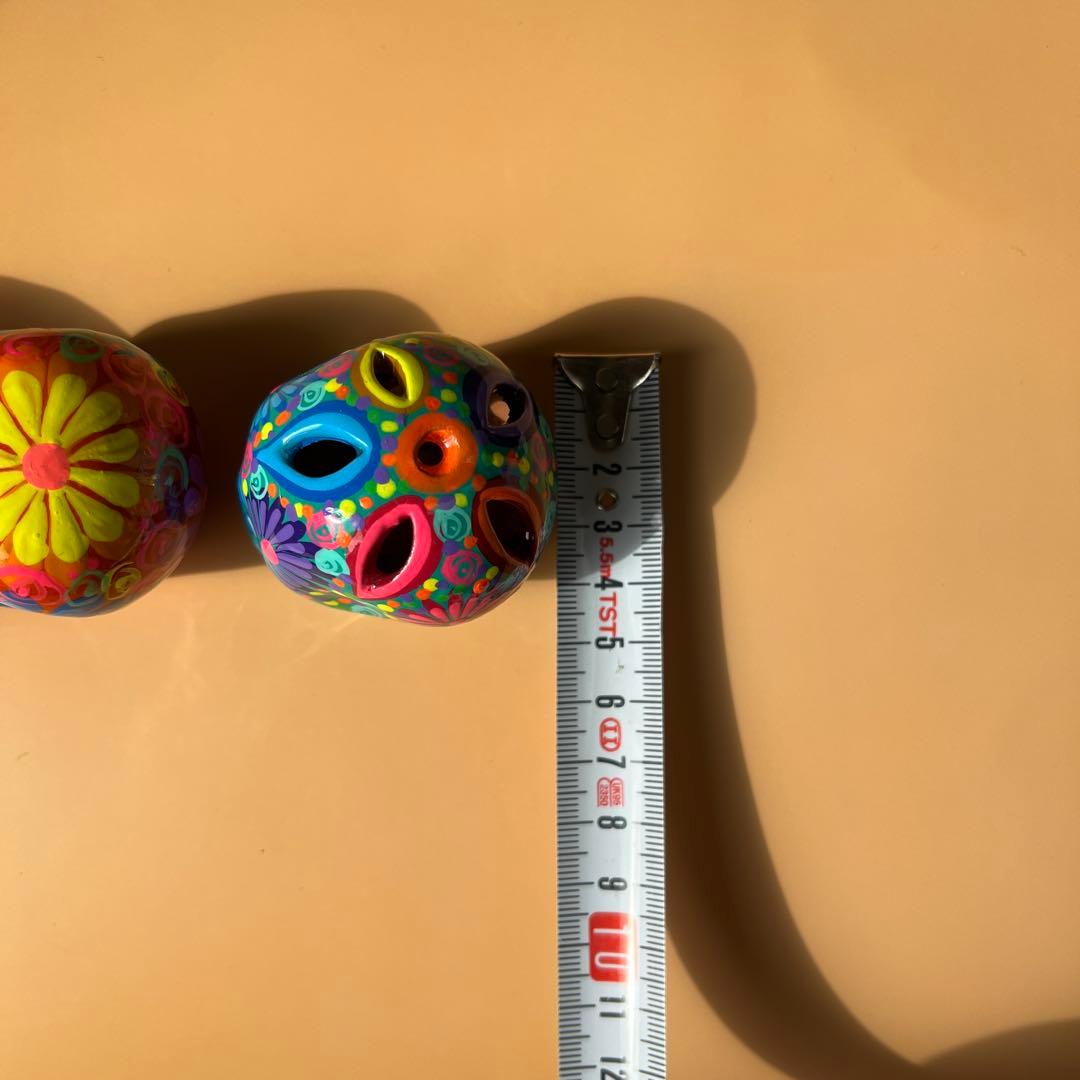 メキシコ　ドクロ　スカル　置物　5セット