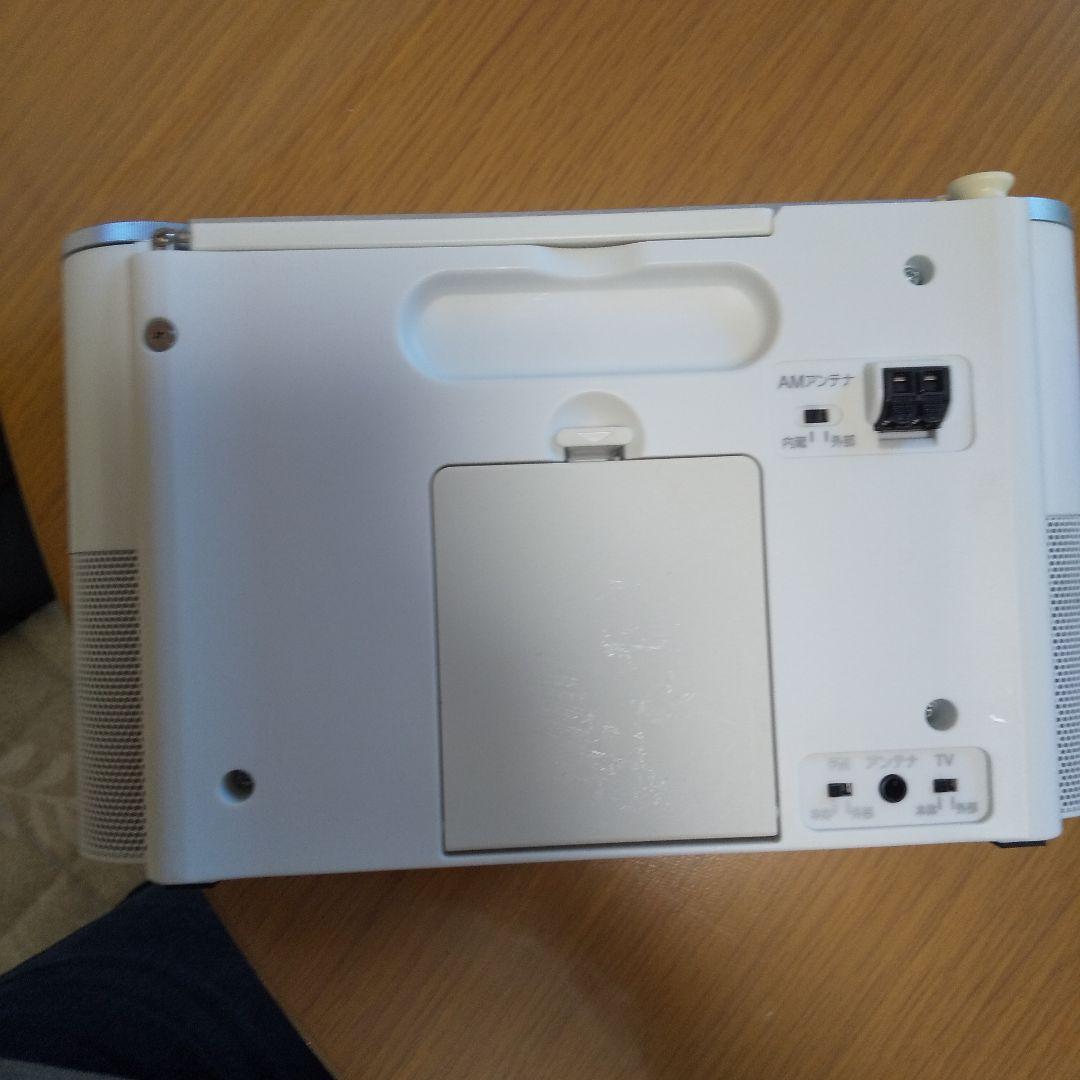 SONY AM/FMラジオ テレビ音声受信機能付き icz-260tv