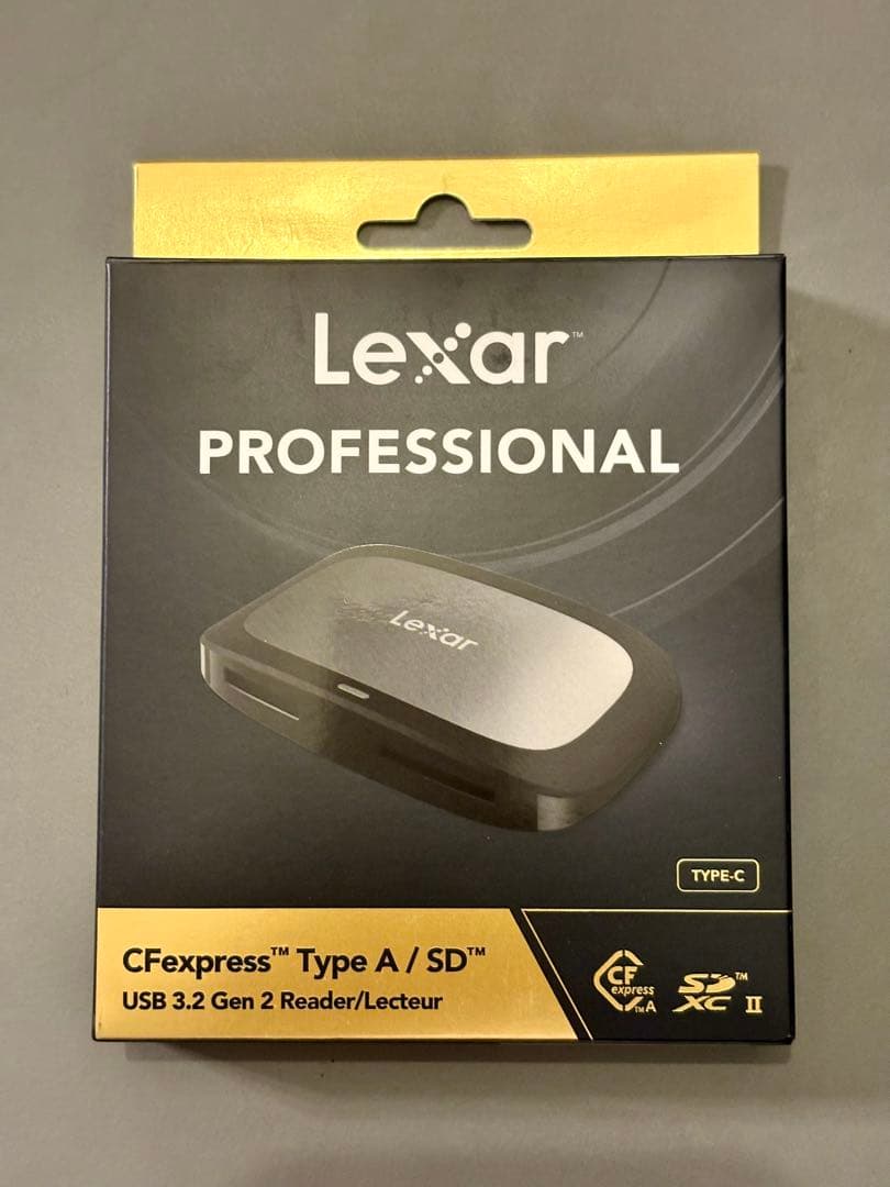 Lexar CFexpress A 160GBとカードリーダーセット