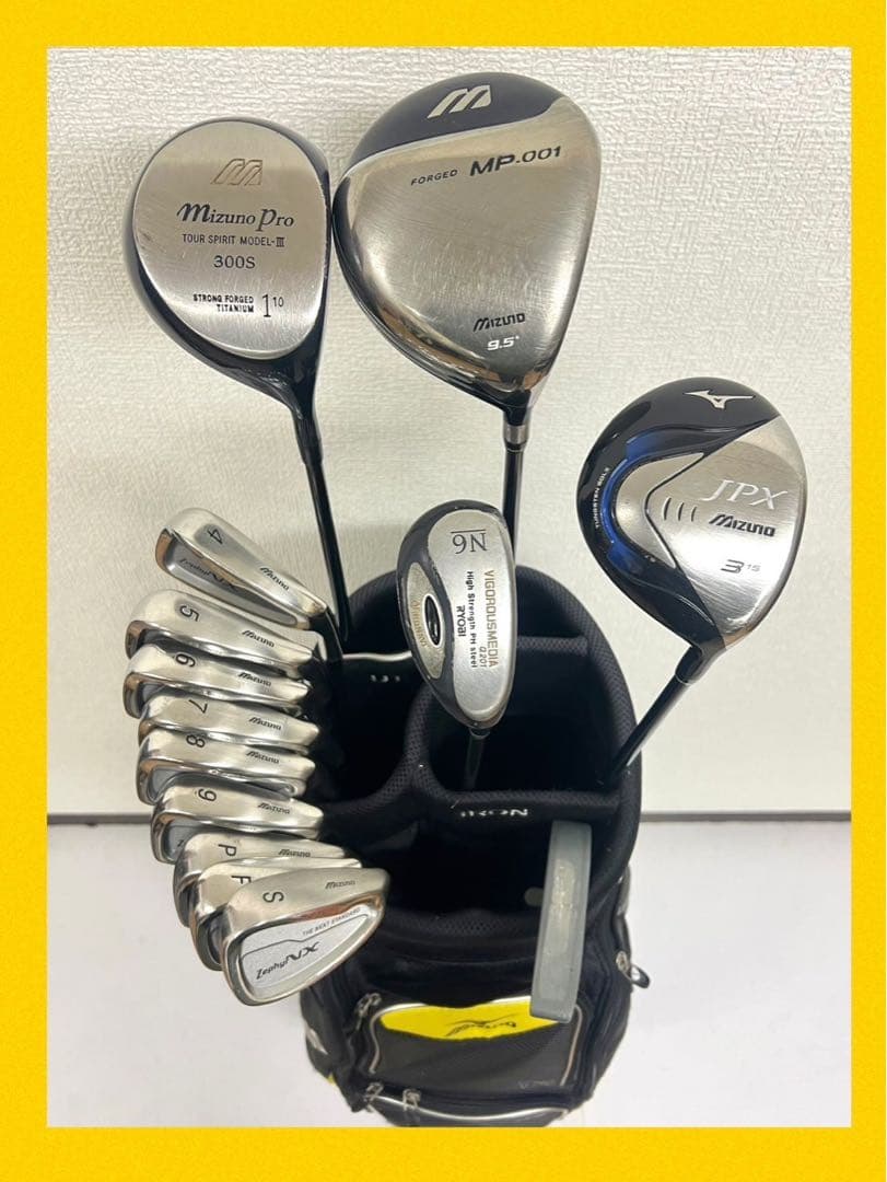 早い者勝ち！ミズノ ゴルフクラブセット⛳️ドライバー2本付きで超お得！