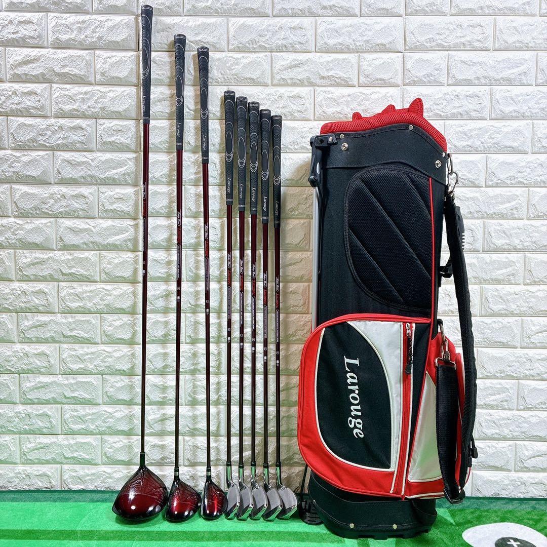 【希少品】レフティ レディース Larougeゴルフクラブ 8本 フレックスL