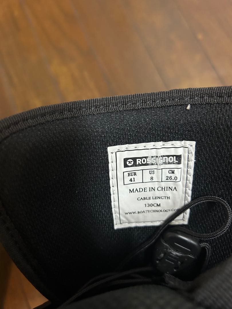 未使用　ロシニュール　ROSSIGNOL GLADE 26CM ブーツ　BOA