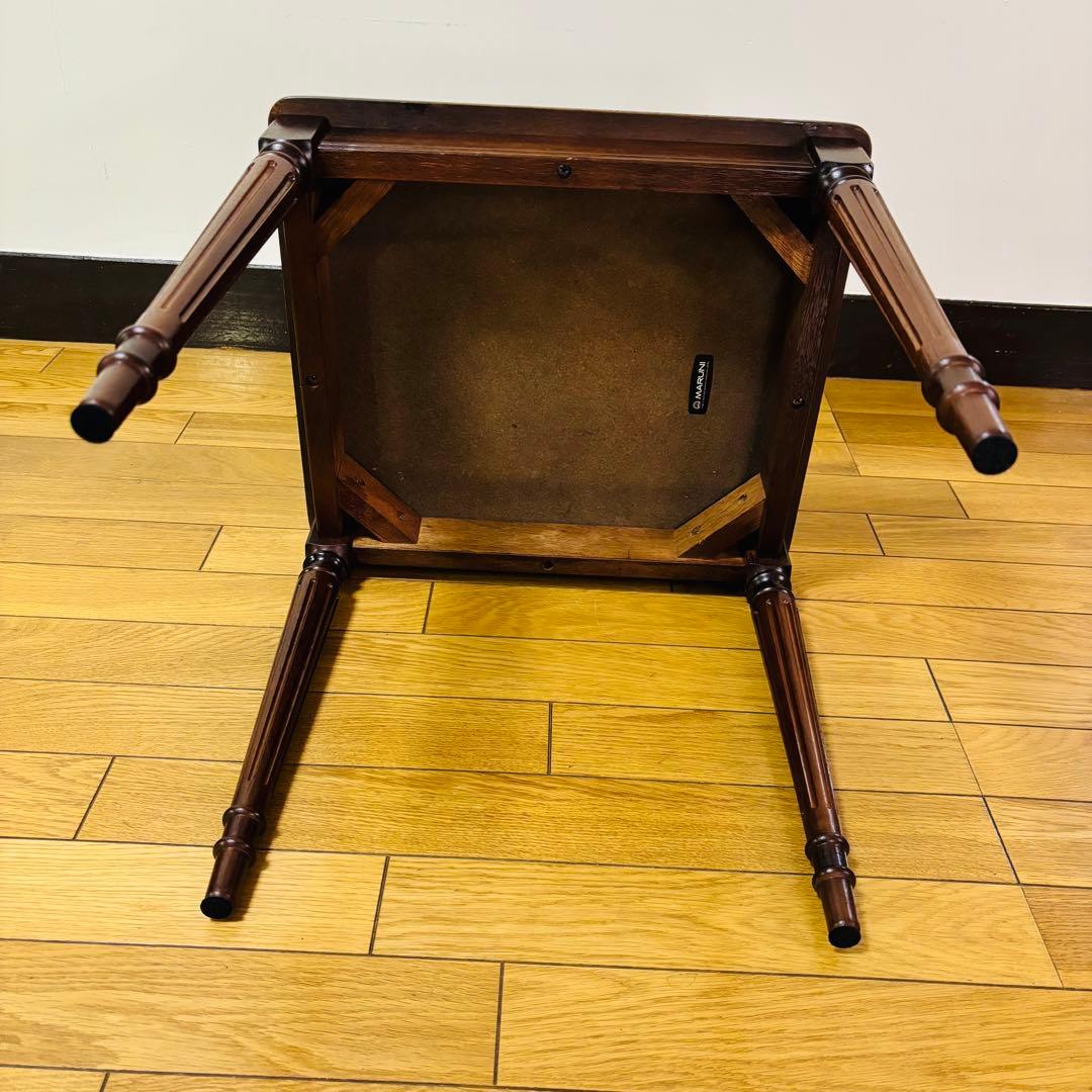 【希少品】オールドマルニ サイドテーブル 飾り台 ビンテージ 孔雀　送料込み