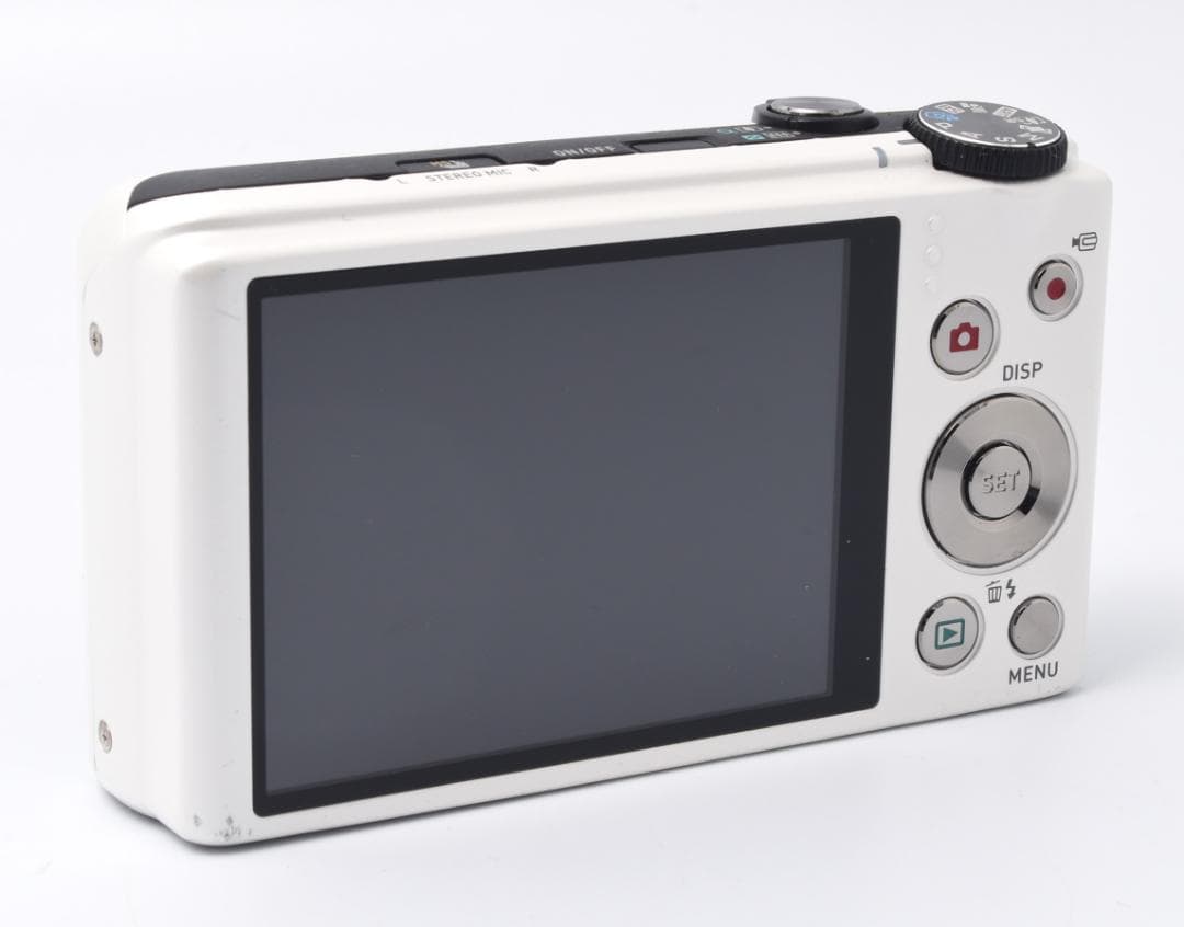 CASIO EXILIM EX-ZR400 ホワイト 【カメラケース付】