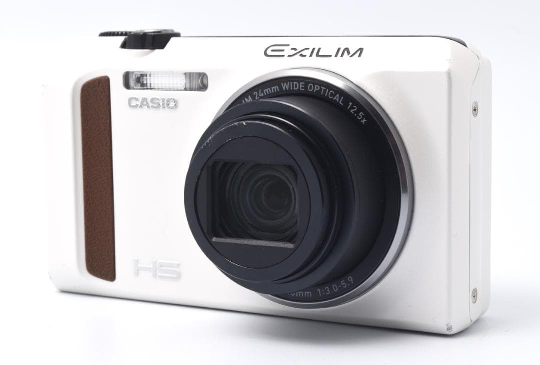 CASIO EXILIM EX-ZR400 ホワイト 【カメラケース付】