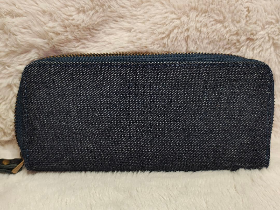 革コンビラウンドジップペンケース2　ラダイト/LUDDITE