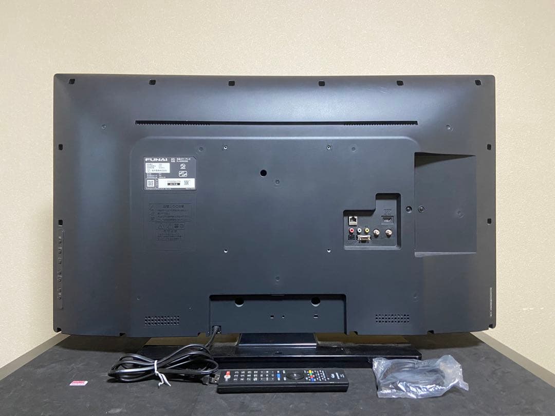 【今だけ優待価格】FUNAI 40V型フルHD・Wチューナー裏録(外付HDD)