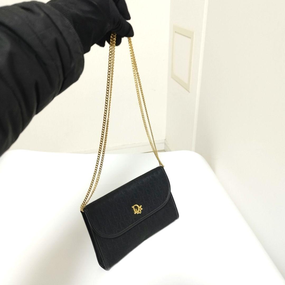 ほぼ未使用☆　ディオール　チェーン　ショルダーバッグ　トロッター 2way