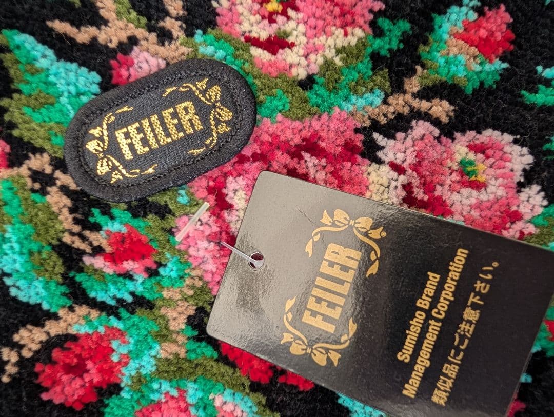 FEILER　フェイラー　ひざ掛け・ハンカチSet