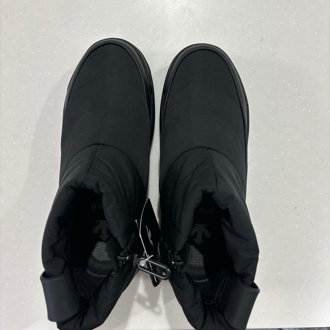 【新品未使用】DESCENT デサント ウィンターブーツ 黒ブラック23.0cm