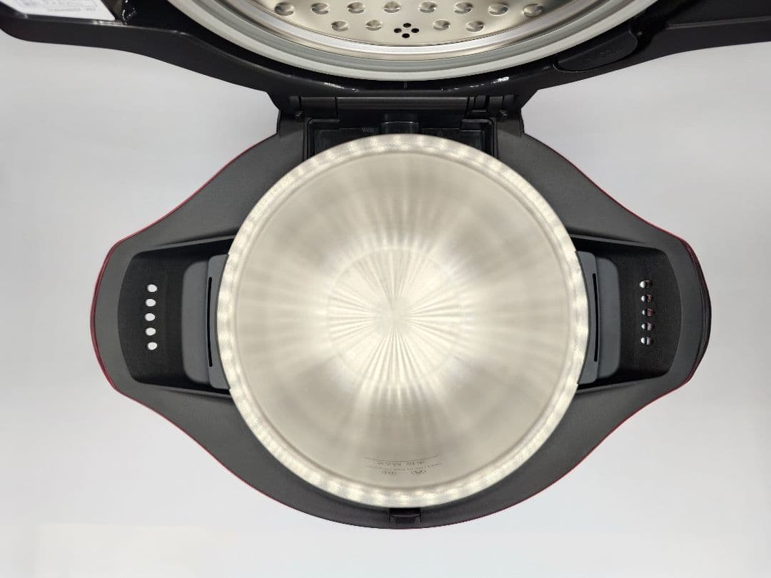 シャープ ヘルシオ ホットクック　2018年製　KN-HW24C-R