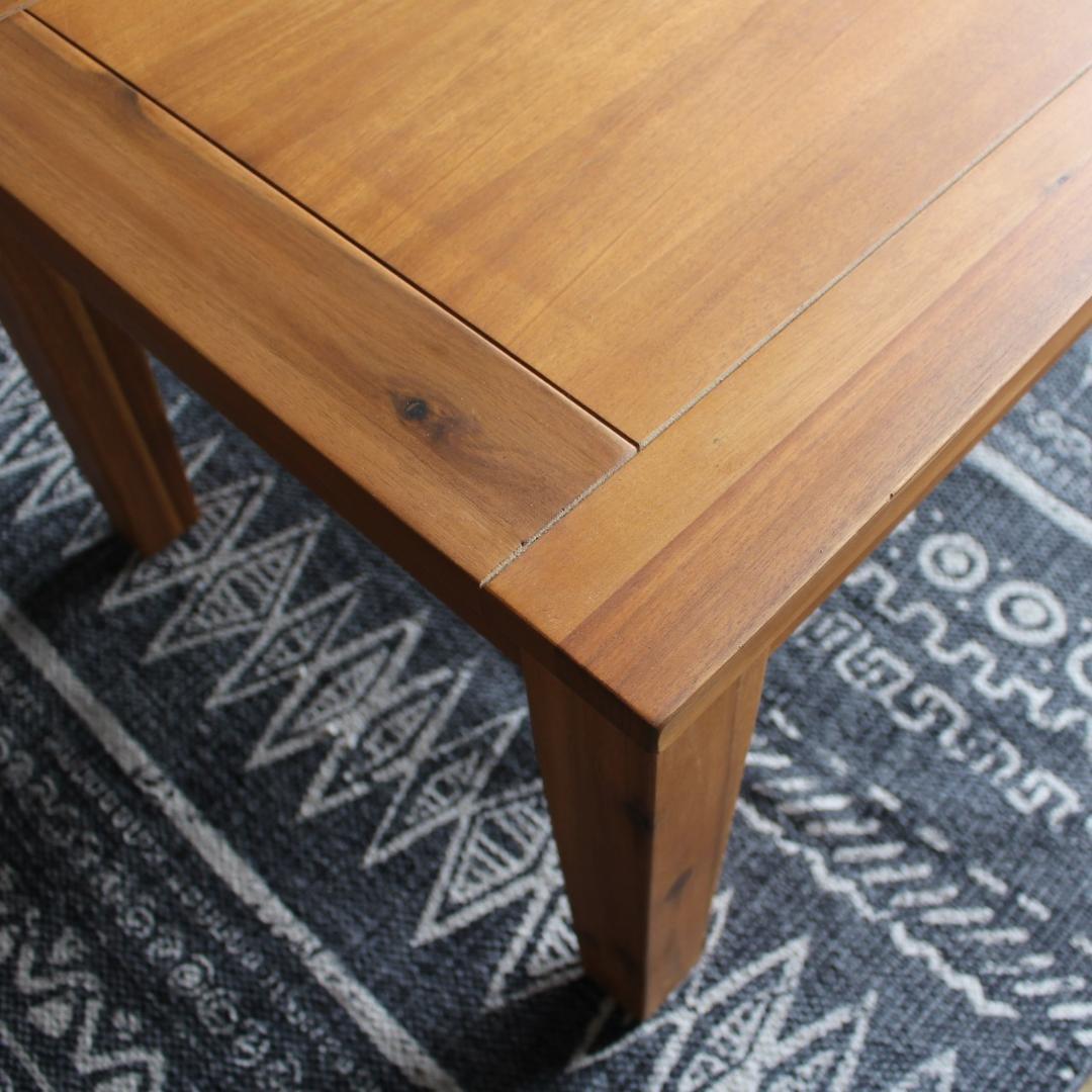天然木 ローテーブル センターテーブル 木製 リビングテーブル 和モダン 家具