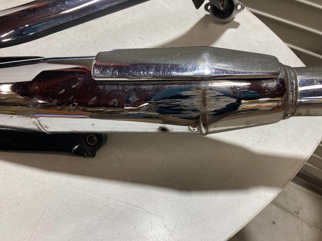 B16　スティード400　純正マフラー