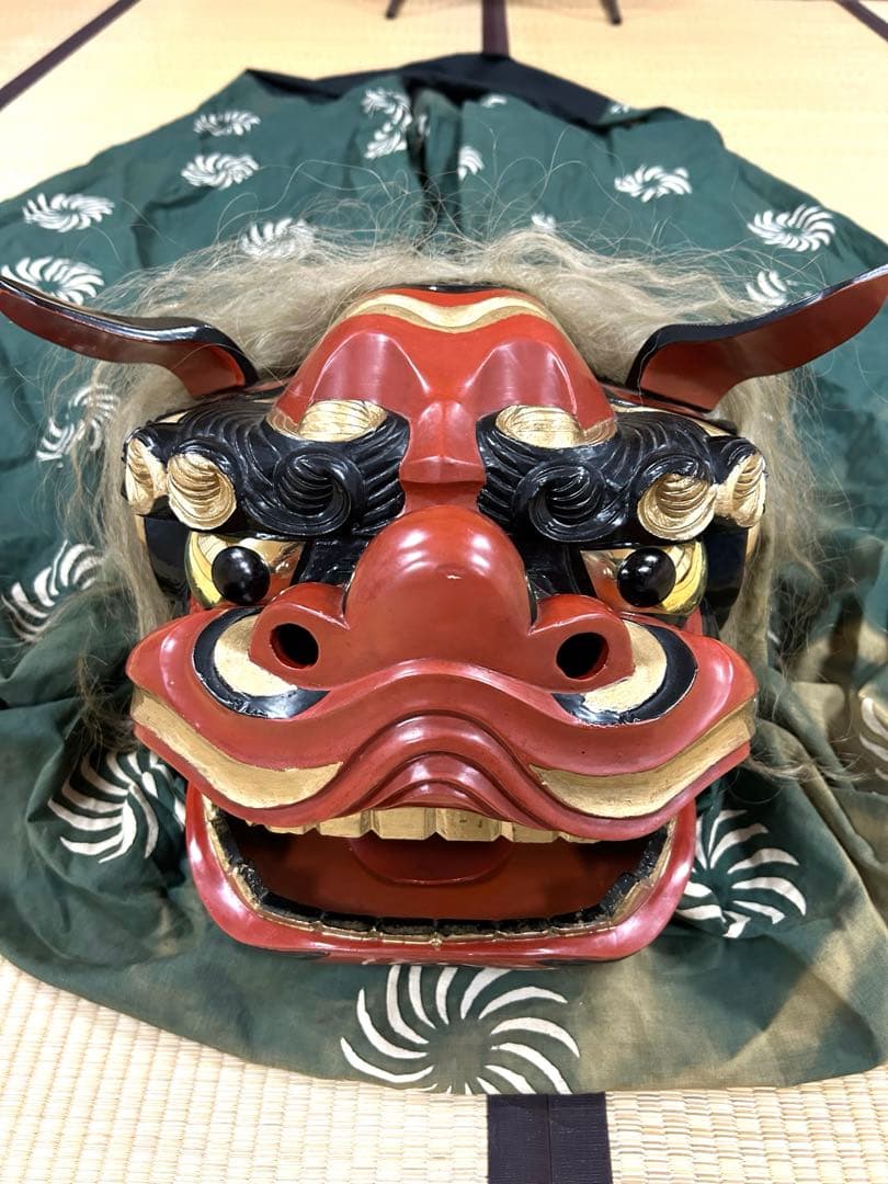 獅子舞　獅子頭　神楽　伝統工芸　開運　魔除け　縁起物