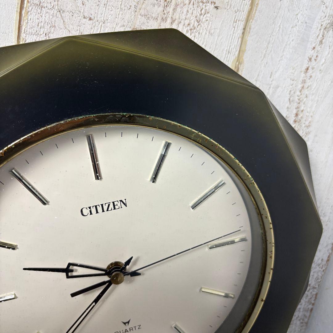 CITIZEN 掛時計 オリーブカラー ヴィンテージ ミッドセンチュリー
