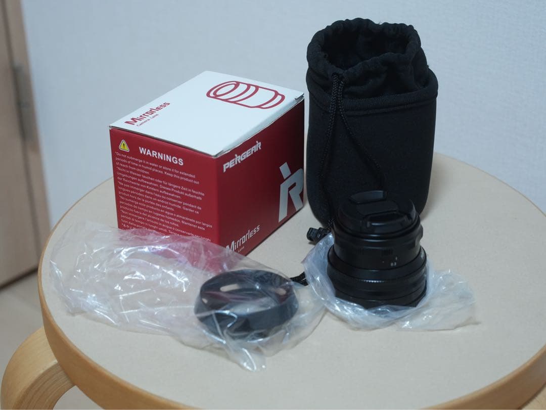 パーギア PERGEAR 35mm F1.4 レンズ Eマウント Sony