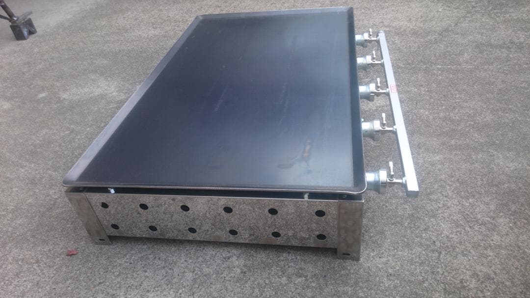 焼きそば 未使用 送料無料 売れてます 幅900ミリ LPG グリラー 厨房機器