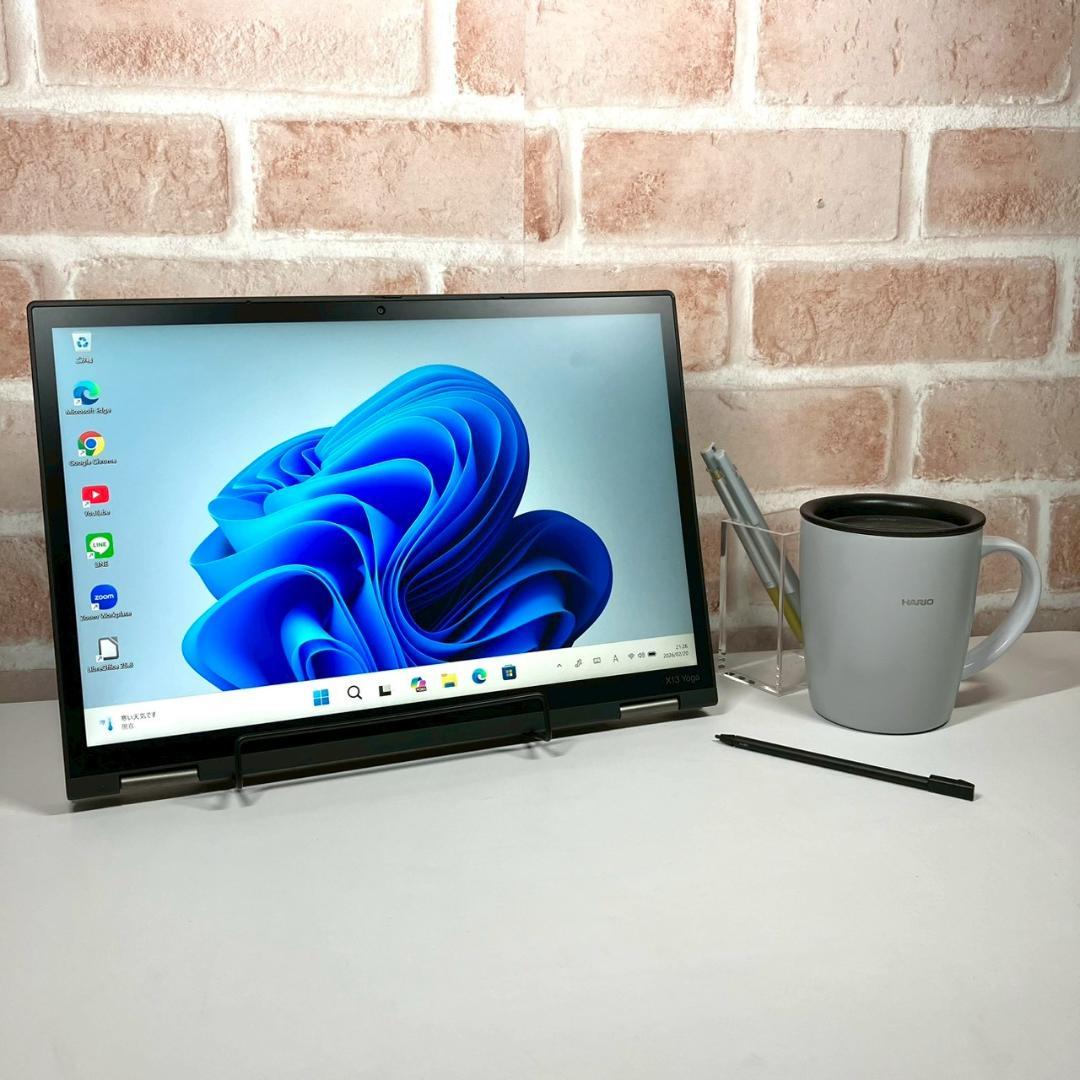 ★希少★ 美品 2021年製 タッチパネル Lenovo YOGA 446