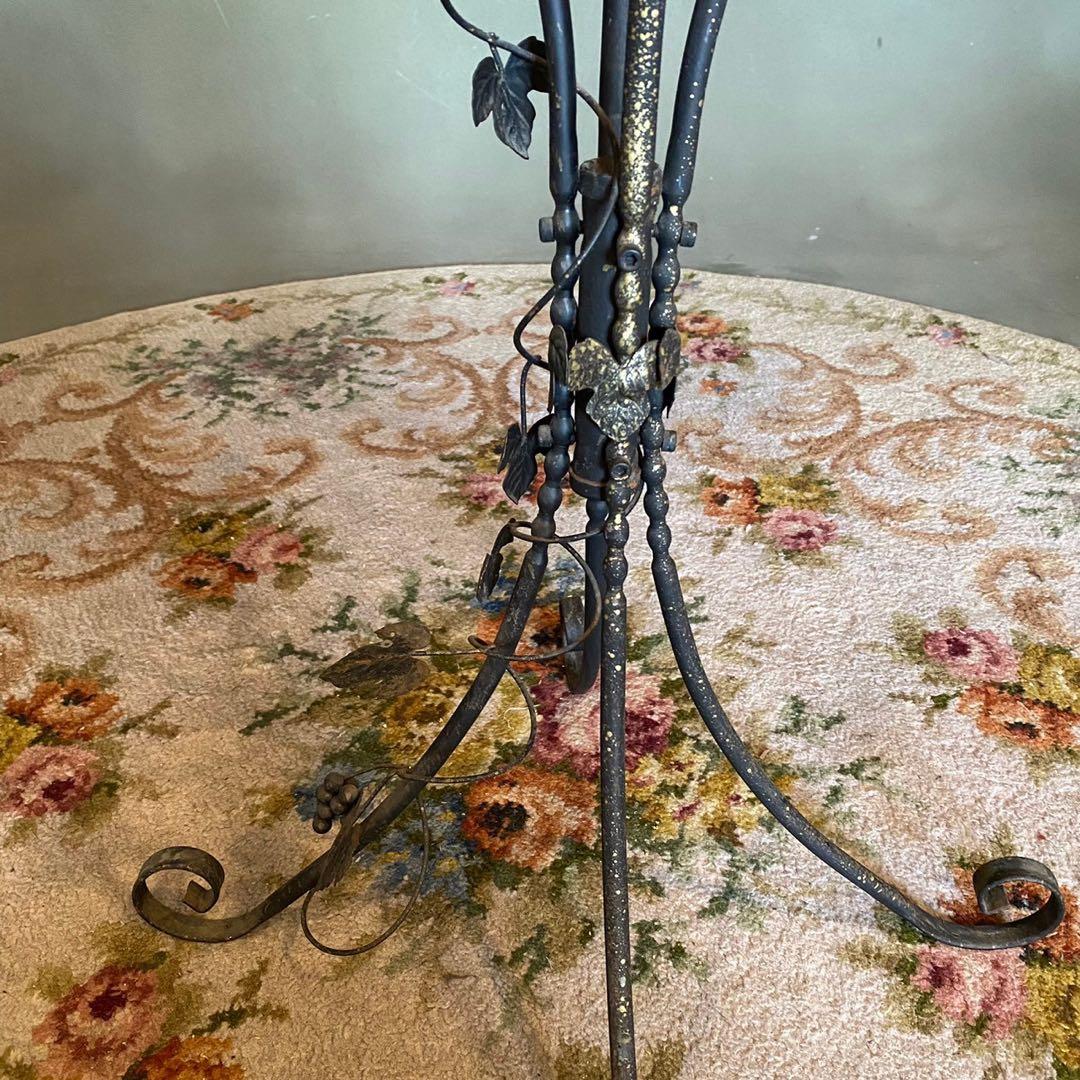 【アンティーク調】フラワースタンド　プランダースタンド　アイアン