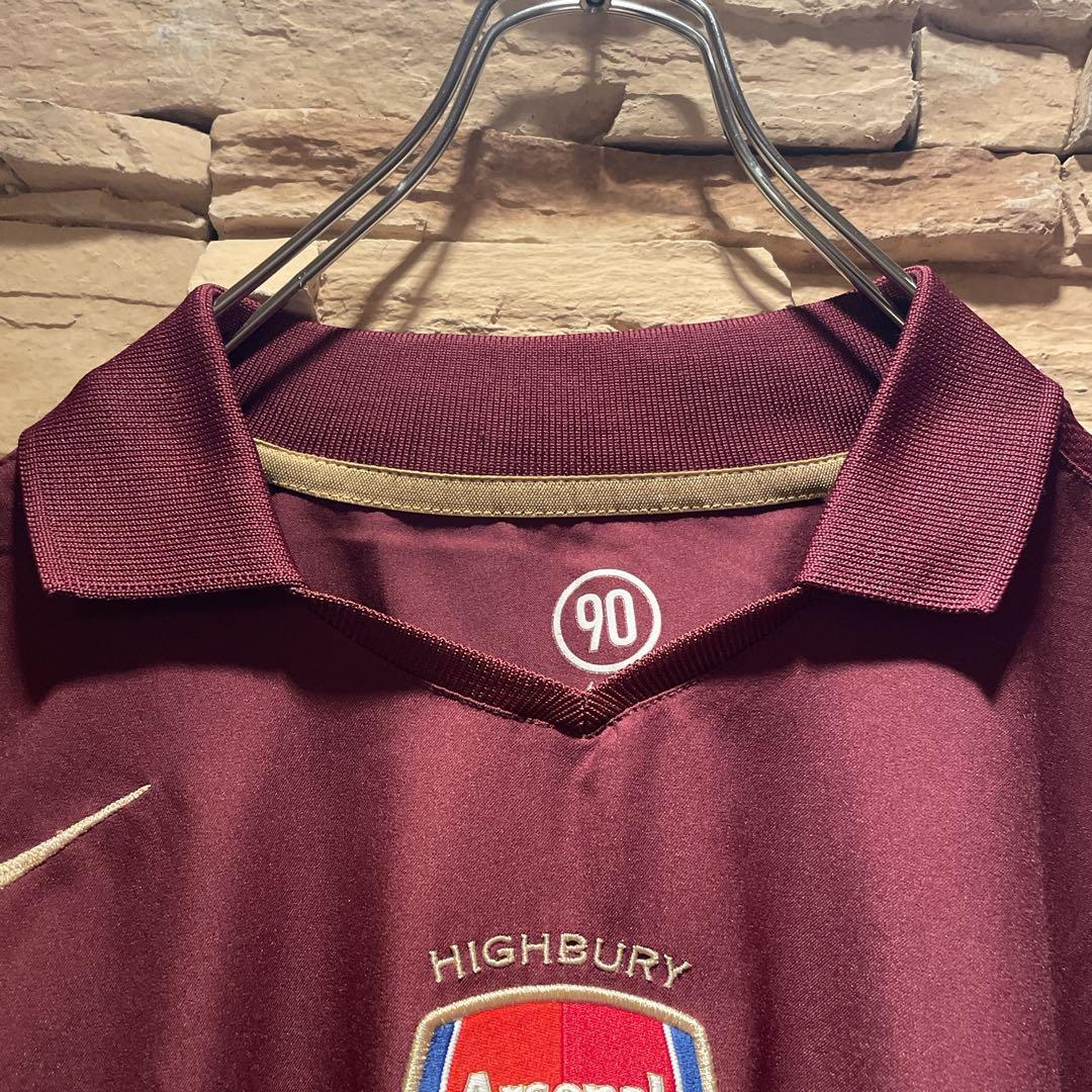 【期間限定】NIKE×アーセナル/05-06/長袖ユニフォーム/モロッコ製/M