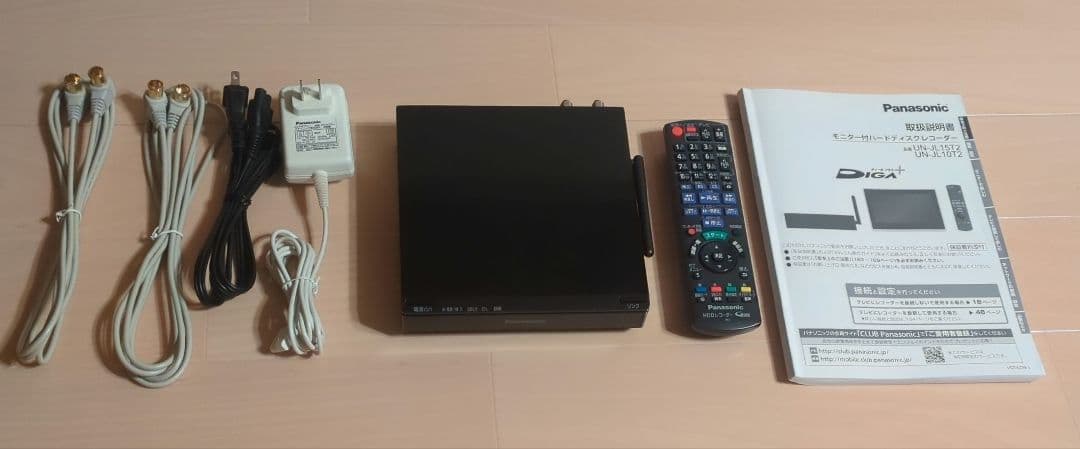 panasonic　モニター付ハードディスクレコーダー　UN-JD15T2