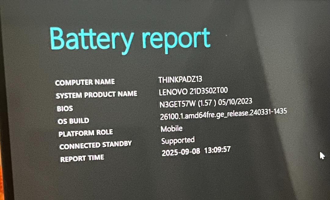 その他ノートPC本体 ThinkPad Z13 Gen 1 Ryzen5 32GB/512GB SSD