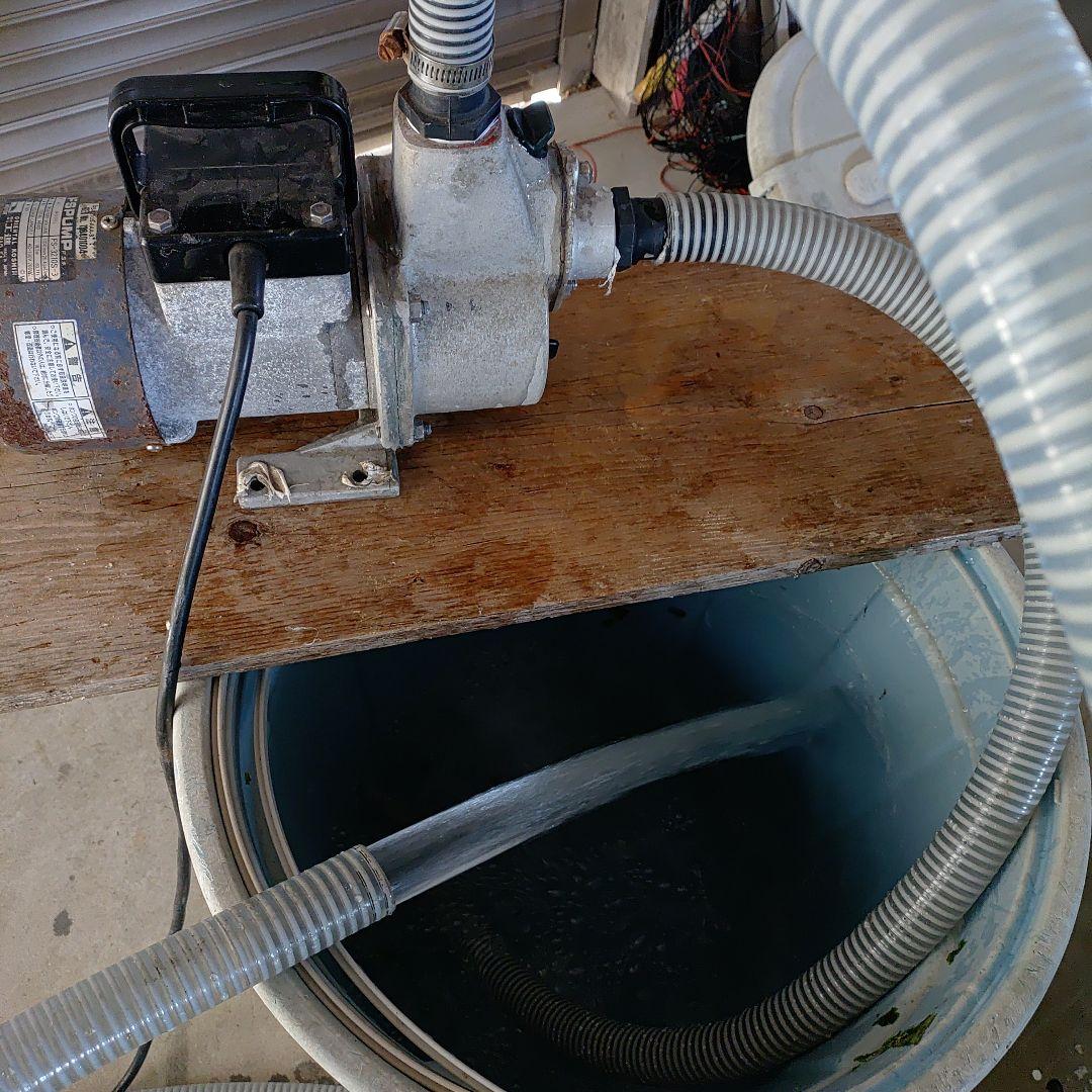 ヒ*シ様 工進　fsポンプ　 水中ポンプ　水移送等　100v 200w 中古