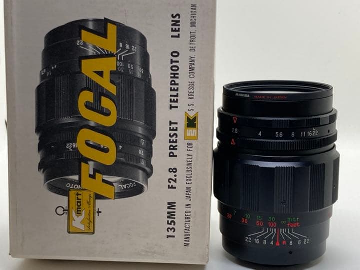 【新品同様】FOCAL telephoto lens 135mm F2.8