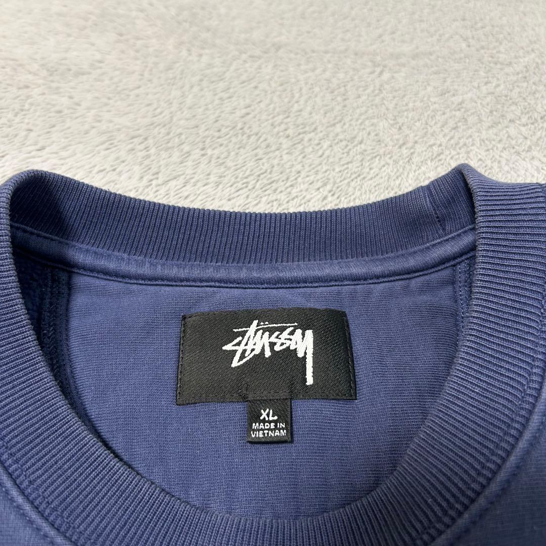 STUSSY SPORT スウェット トレーナー コムドットやまと着用 XL 紺