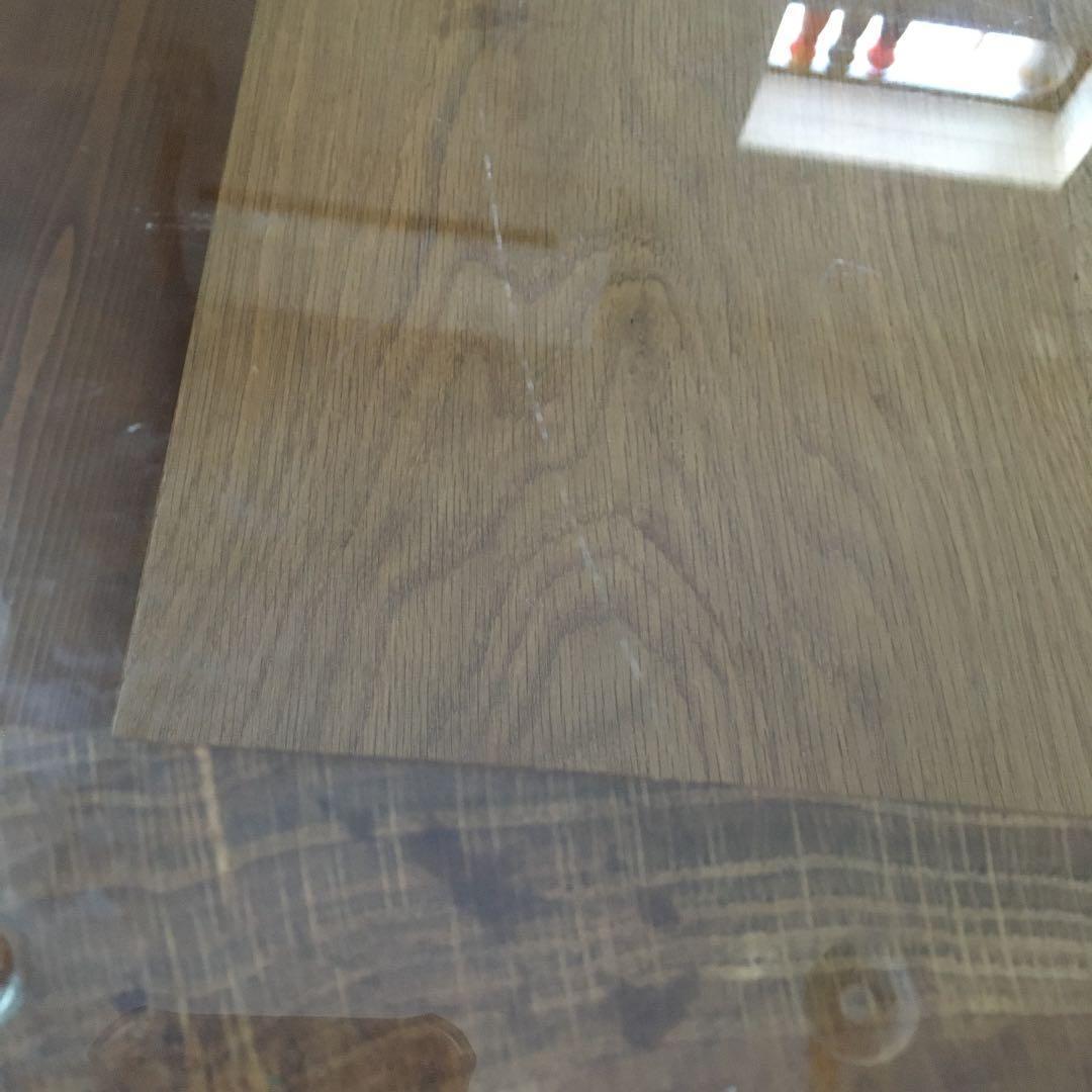 【直接引き取り限定】TRUCK FURNITURE ガラストップ ローテーブル