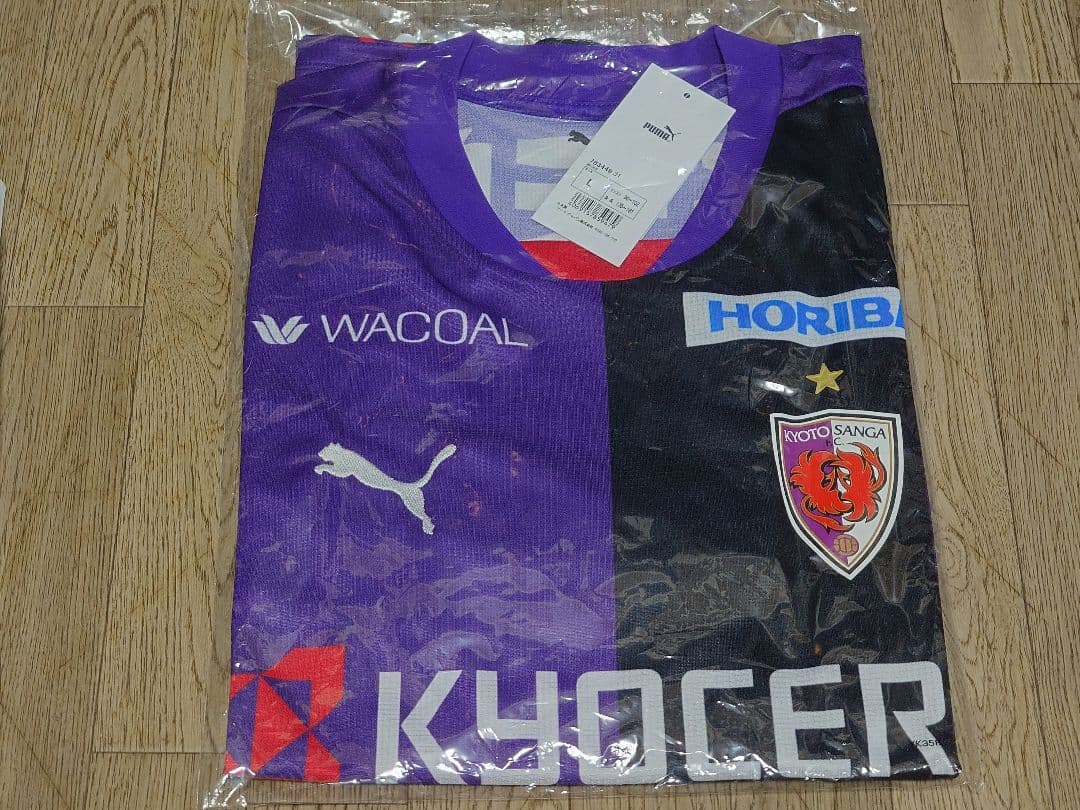 完売品　京都サンガFC パープルサンガ　ユニフォーム　PUMA　L